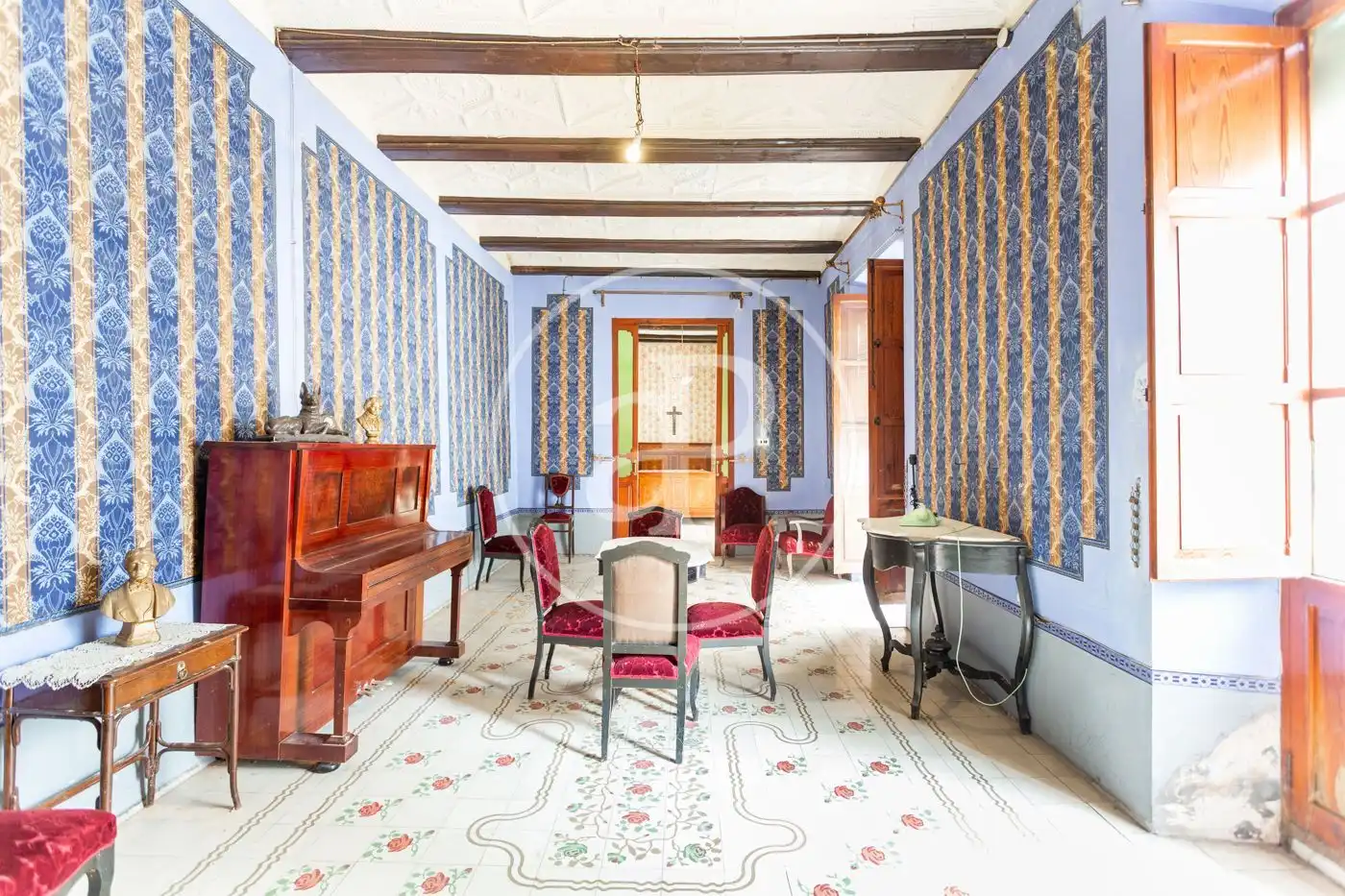 Dining room of Houses for sale in Llutxent  with Heating, Storage room and Balcony