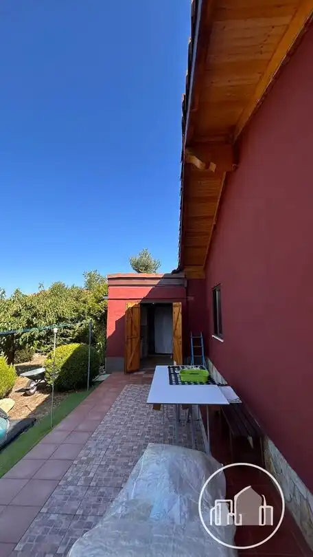 Exterior view of Houses for sale in Valle de Losa  with Heating and Furnished