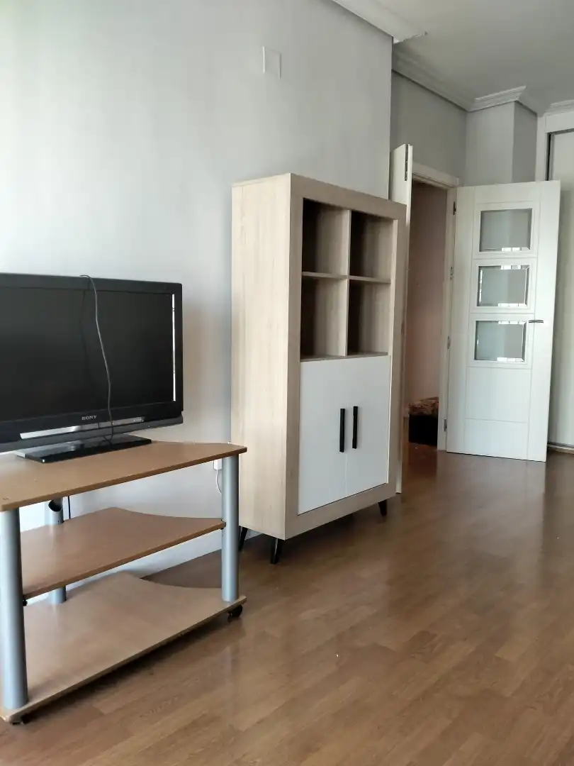 Sala de estar de Piso de alquiler en Sevilla con Aire acondicionado, Parquet y Terraza