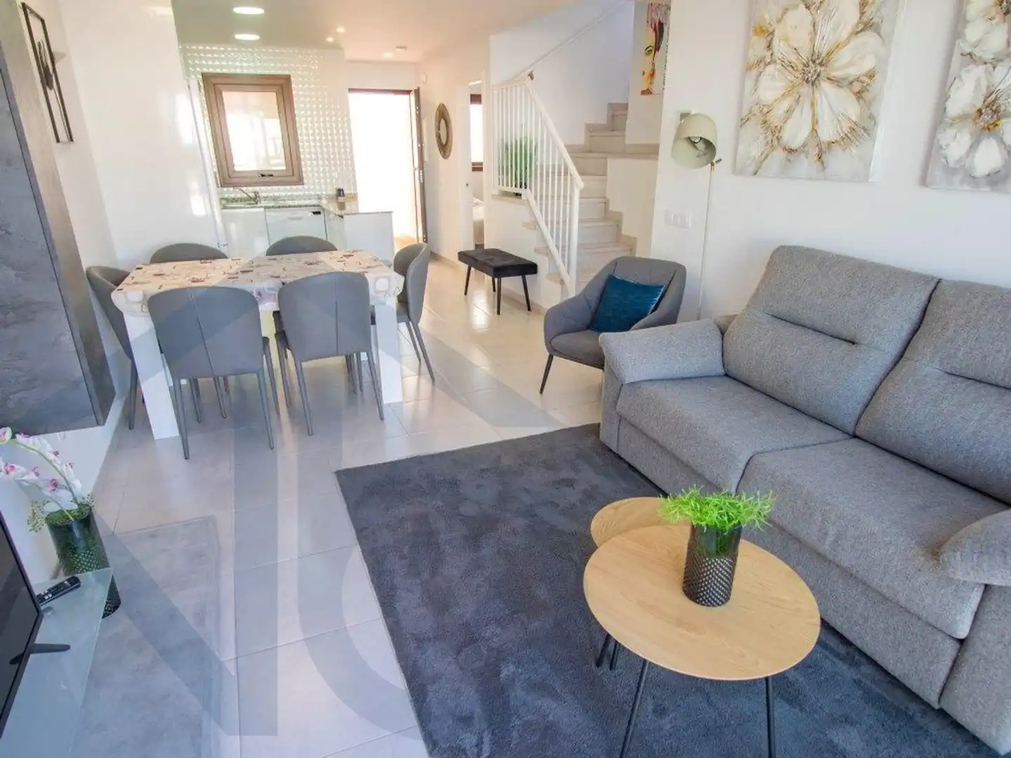 Living room of Flat for sale in Pulpí  with Air Conditioner, Terrace and Swimming Pool