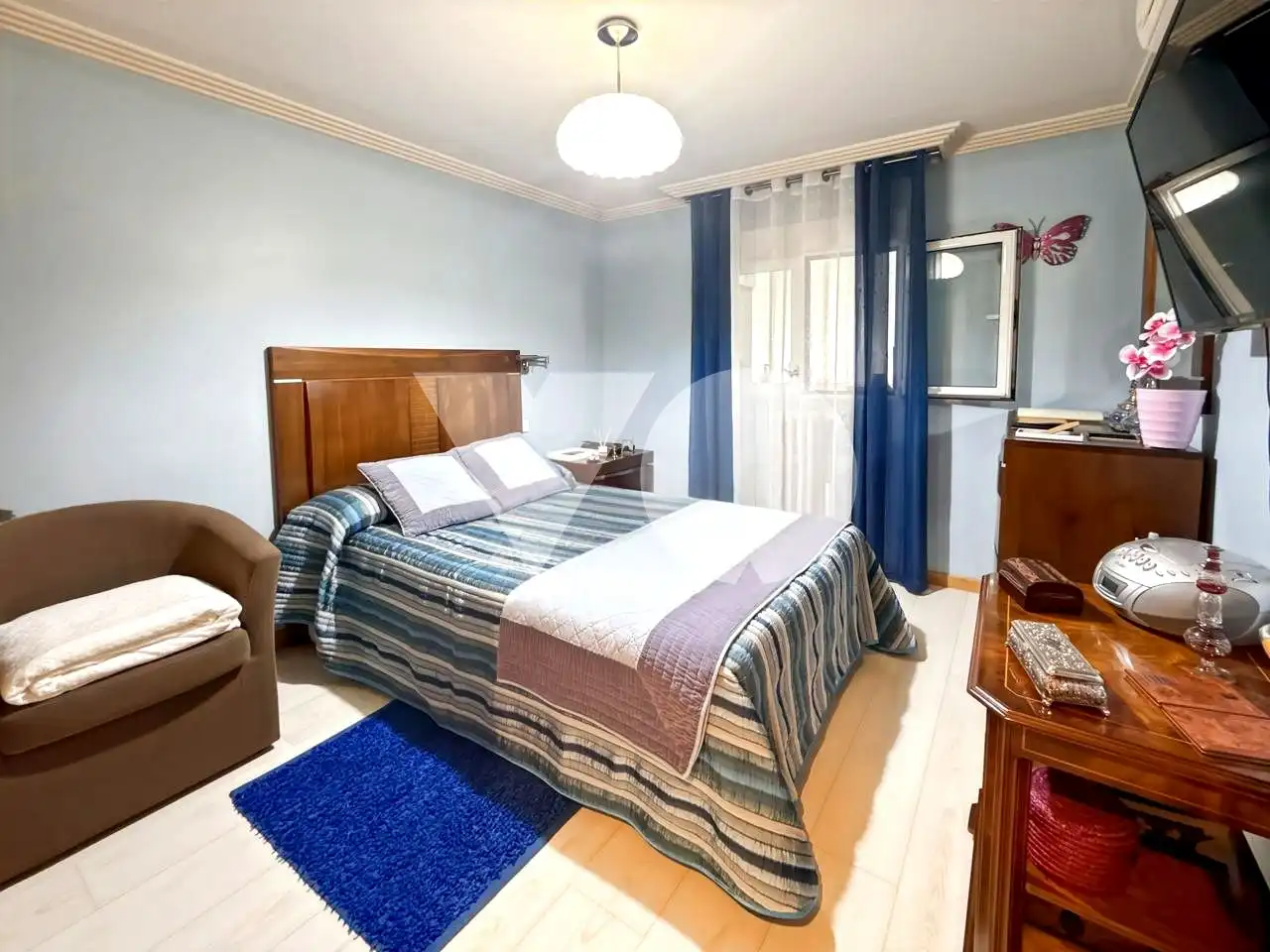 Bedroom of Flat for sale in Madrid  with Air Conditioner, Heating and Terrace