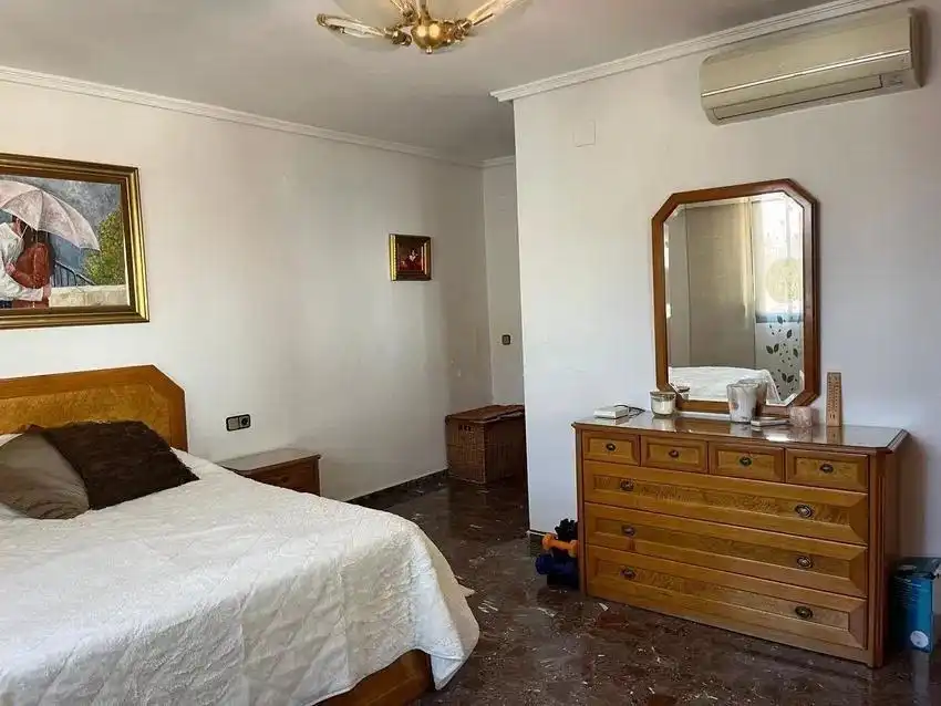 Bedroom of Houses for sale in Cullera  with Air Conditioner, Terrace and Storage room