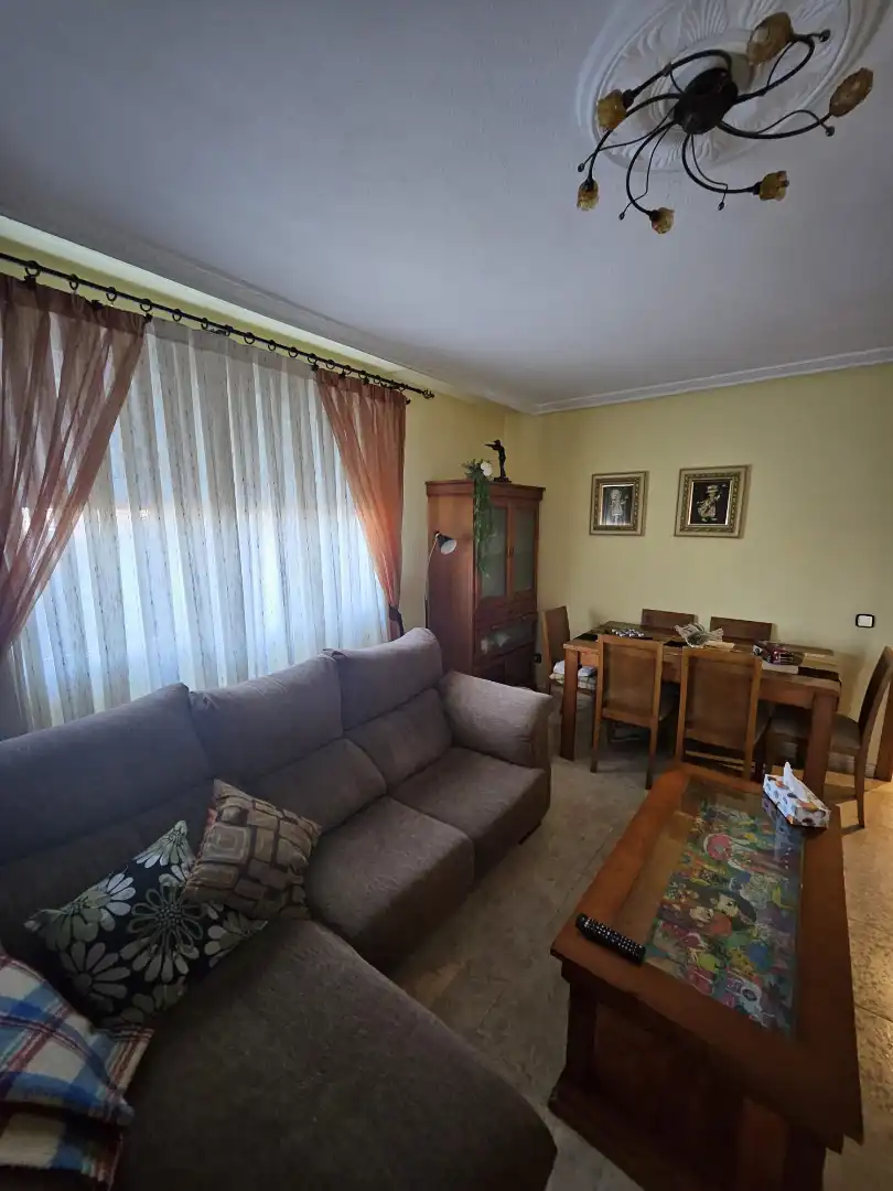 Living room of Attic for sale in Guijuelo  with Heating, Terrace and Furnished