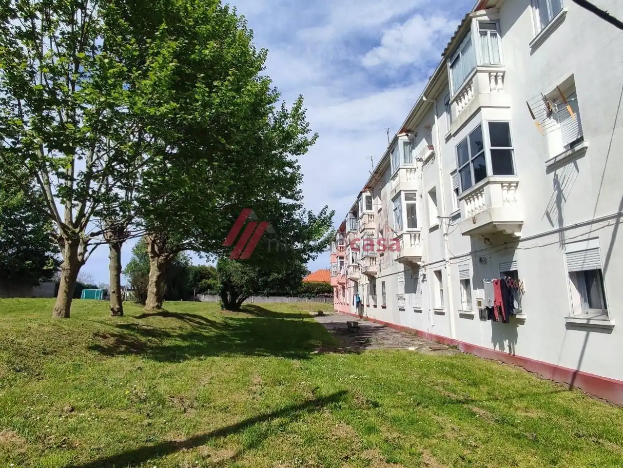 Exterior view of Flat for rent in A Malata - Catabois - Ciudad Jardín