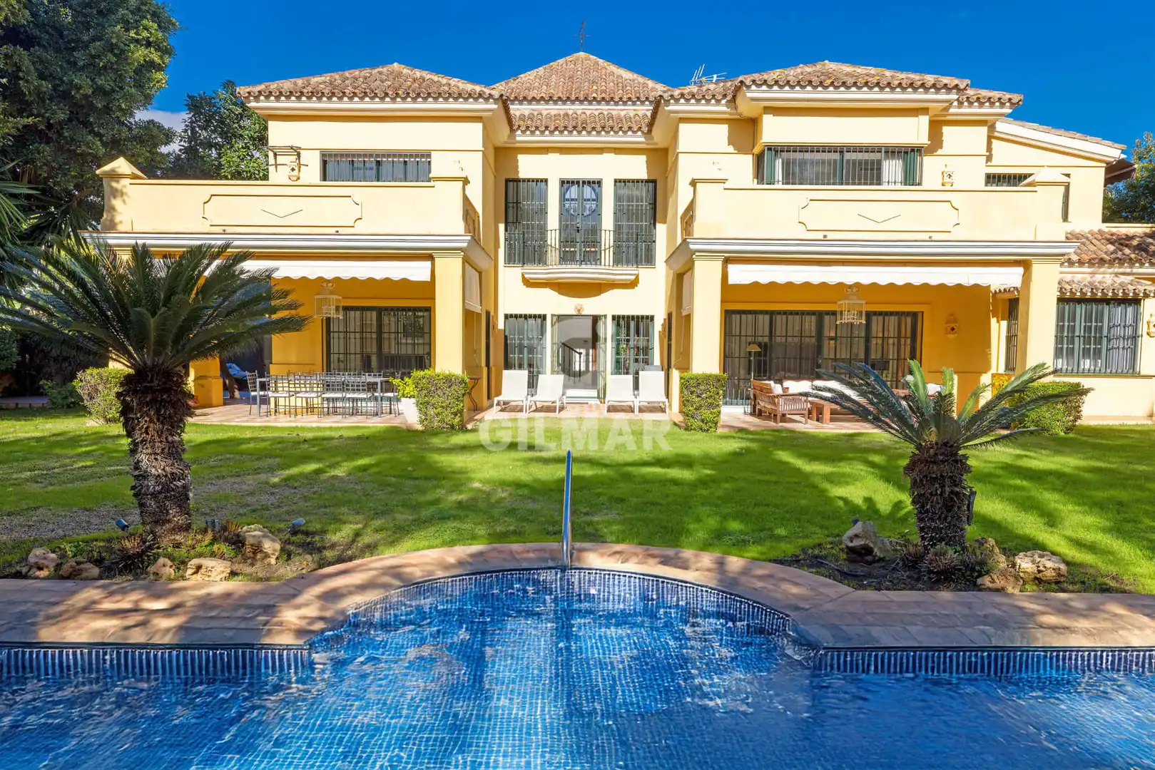 Jardín de Casa o chalet en venta en Estepona con Calefacción, Jardín privado y Piscina