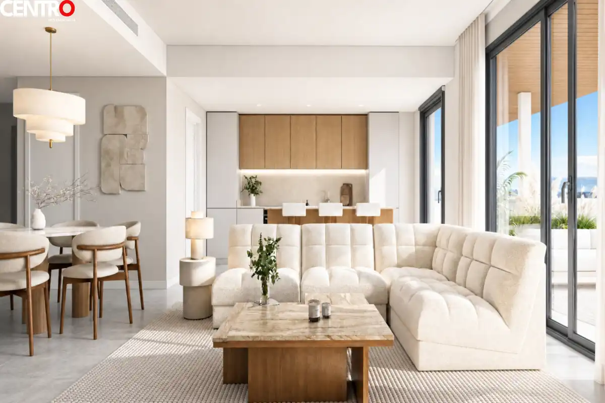 Sala de estar de Piso en venta en Huétor Vega con Aire acondicionado, Calefacción y Jardín privado