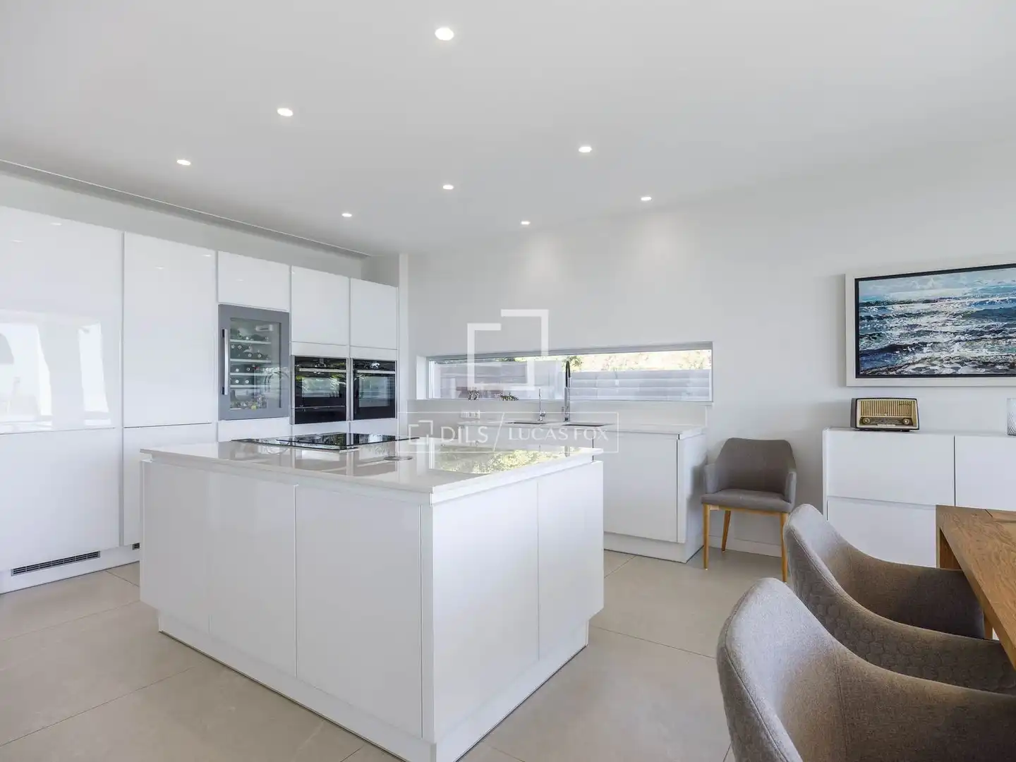 Cocina de Casa o chalet en venta en Sagunto / Sagunt con Aire acondicionado, Calefacción y Jardín privado