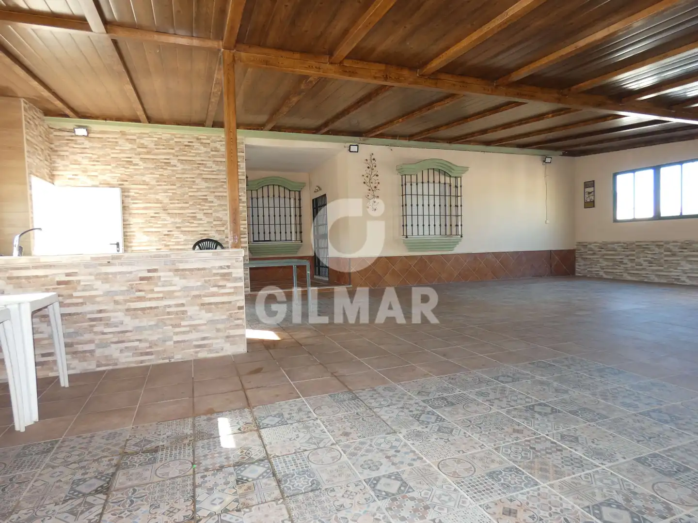 Jardí de Casa o xalet de lloguer en El Puerto de Santa María amb Aire condicionat, Jardí privat i Piscina