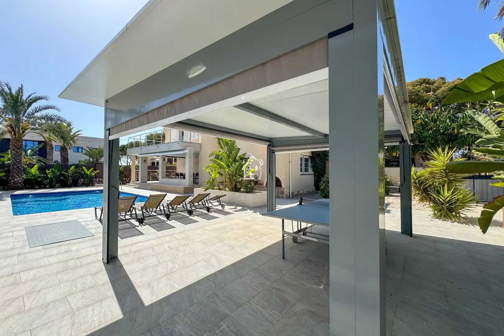 Terrassa de Casa o xalet de lloguer en Orihuela amb Aire condicionat, Jardí privat i Terrassa