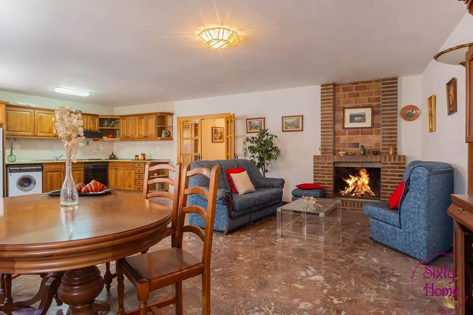 Sala de estar de Casa o chalet en venta en Andorra (Teruel) con Terraza y Balcón