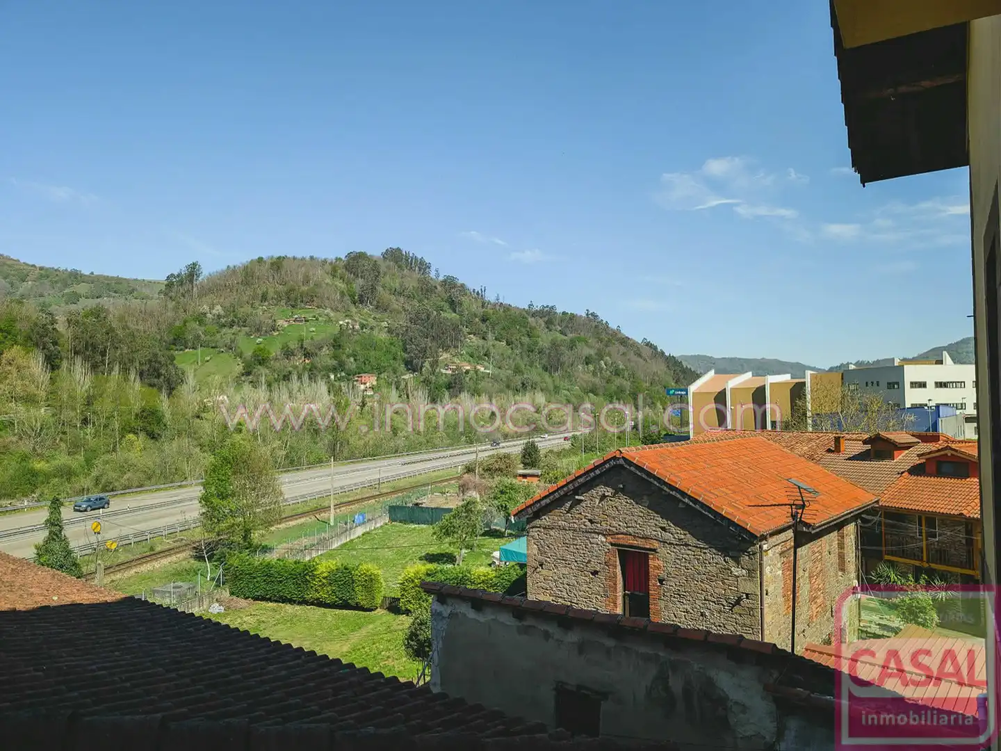 Terrace of Flat for sale in Mieres (Asturias)  with Heating, Terrace and Storage room
