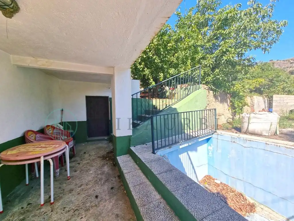 Vista exterior de Casa o chalet en venta en Canillas de Aceituno con Aire acondicionado, Jardín privado y Terraza