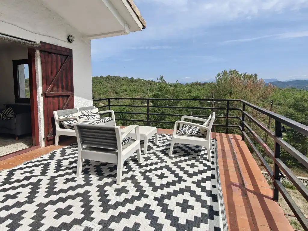 Terraza de Casa o chalet en venta en La Puebla de Castro