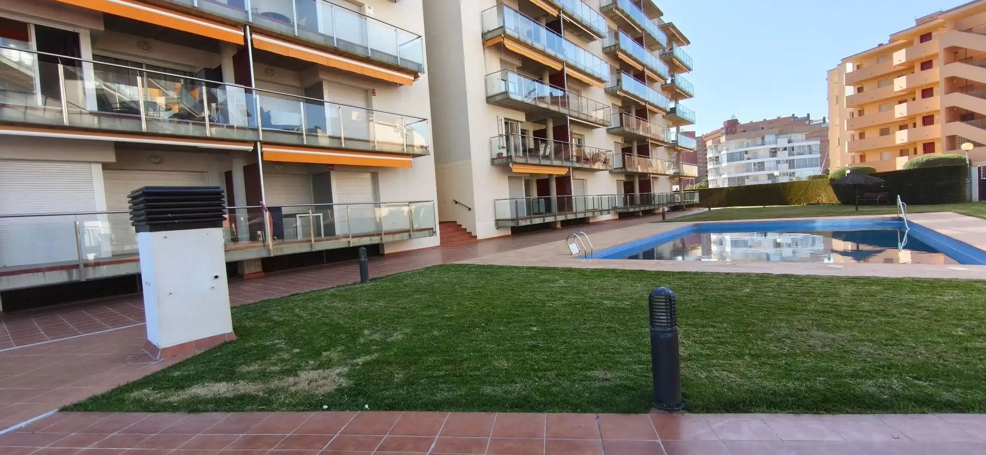 Piscina de Apartamento en venta en Roses con Aire acondicionado, Calefacción y Terraza