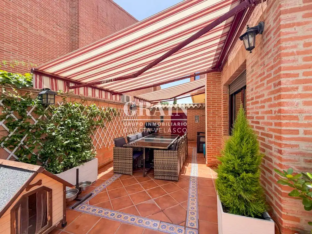 Terraza de Casa o chalet en venta en Albacete con Aire acondicionado, Calefacción y Jardín privado