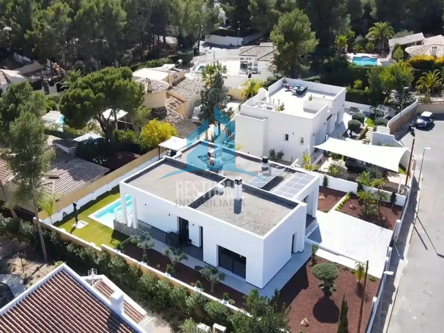 Xalet amb piscina en venda a Altea la Vella