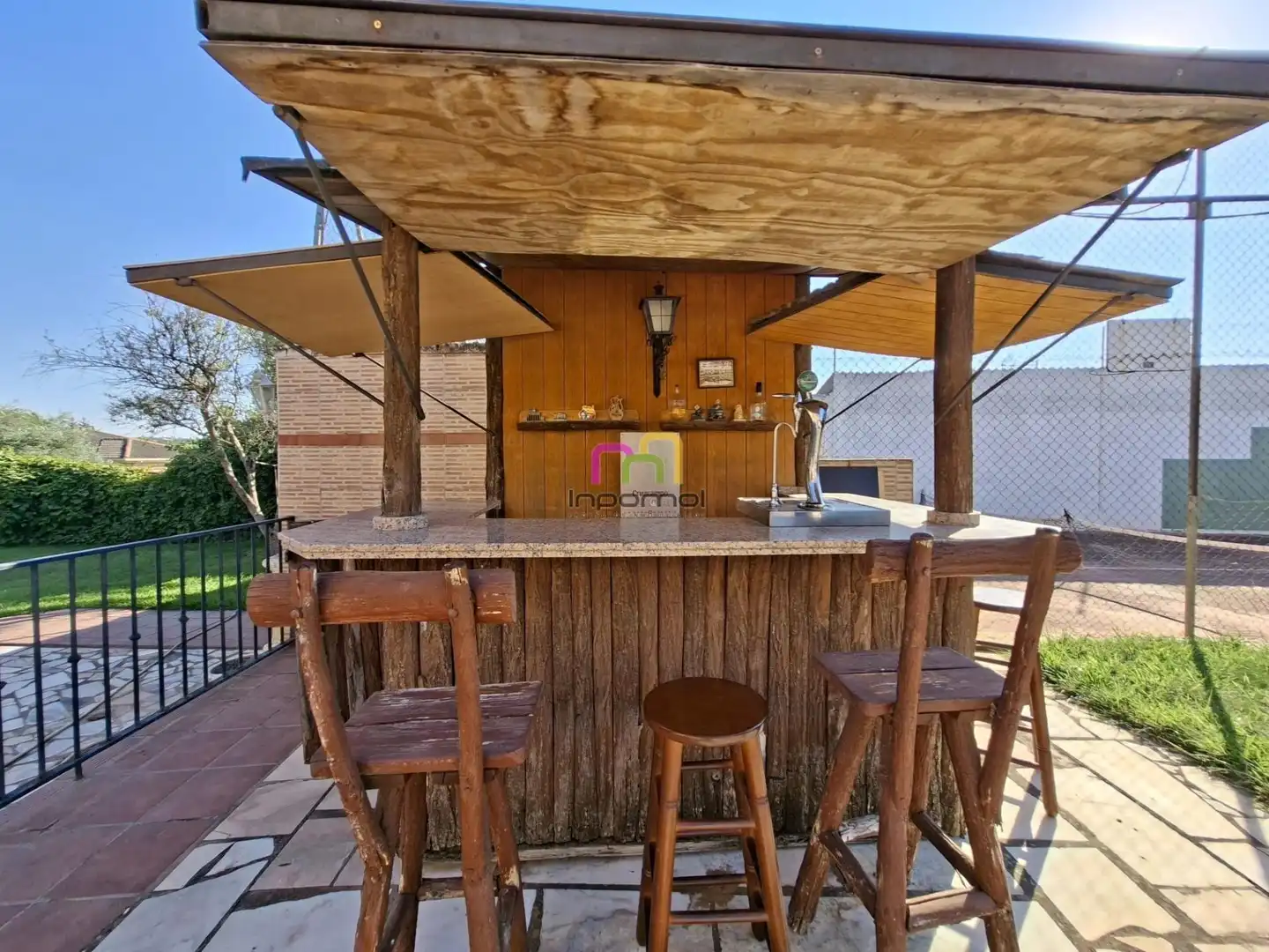 Terraza de Casa o chalet en venta en Badajoz con Aire acondicionado, Calefacción y Jardín privado
