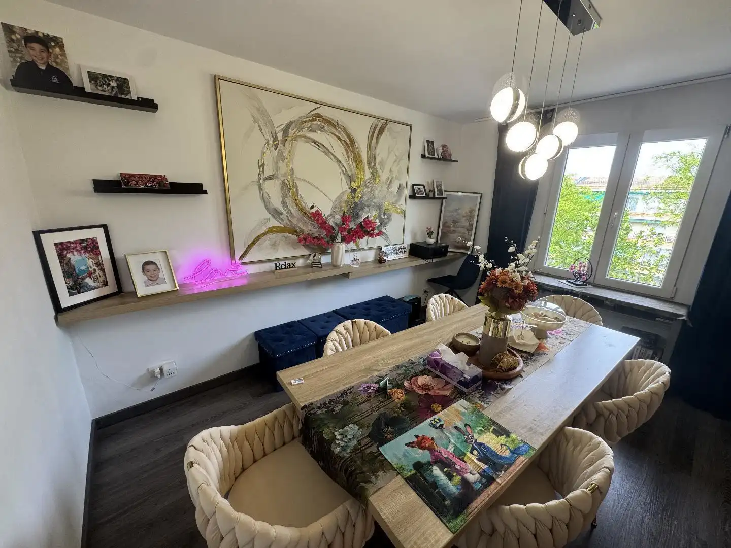 Menjador de Apartament en venda en Alfafar amb Terrassa