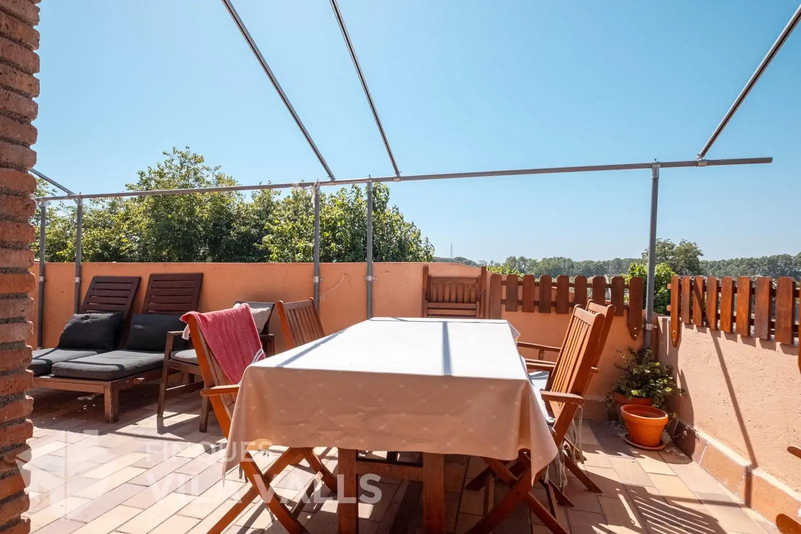 Terrace of Flat for sale in Lliçà d'Amunt  with Air Conditioner, Heating and Private garden