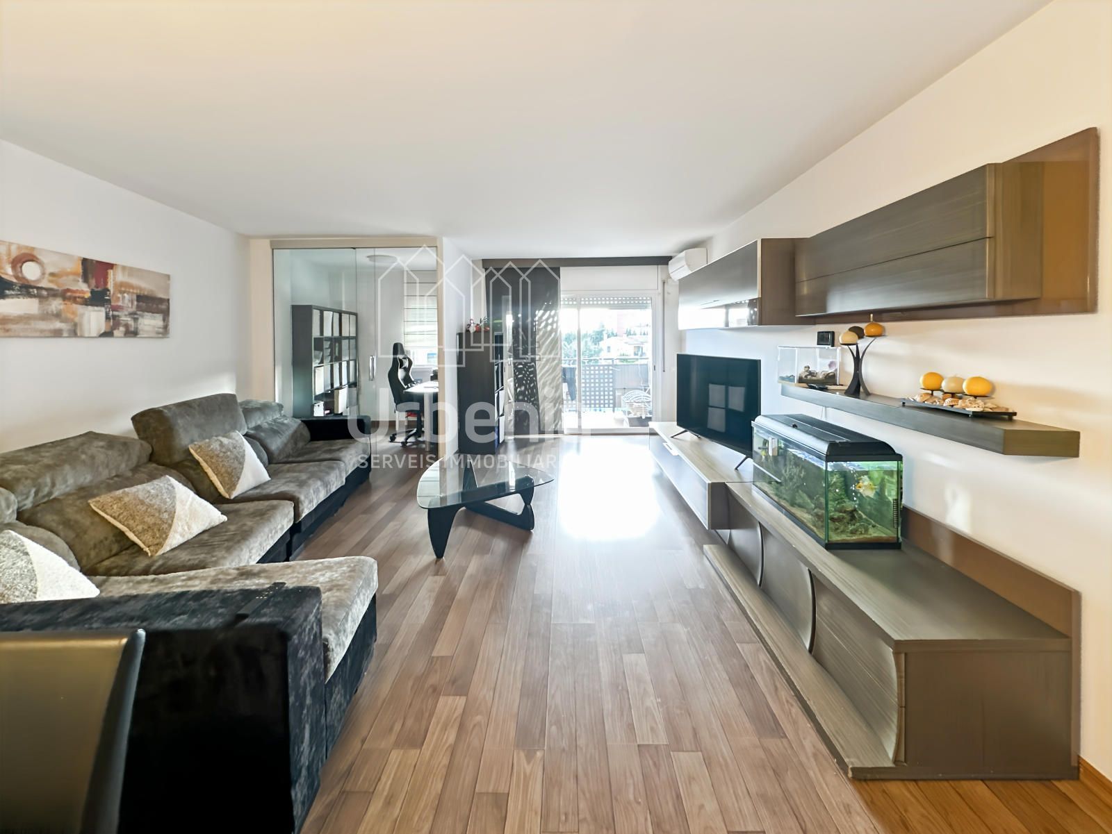 Living room of Flat for sale in Parets del Vallès  with Air Conditioner and Terrace