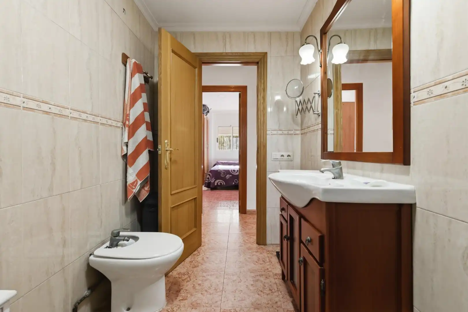 Baño de Casa o chalet en venta en Vilamarxant con Aire acondicionado, Calefacción y Jardín privado