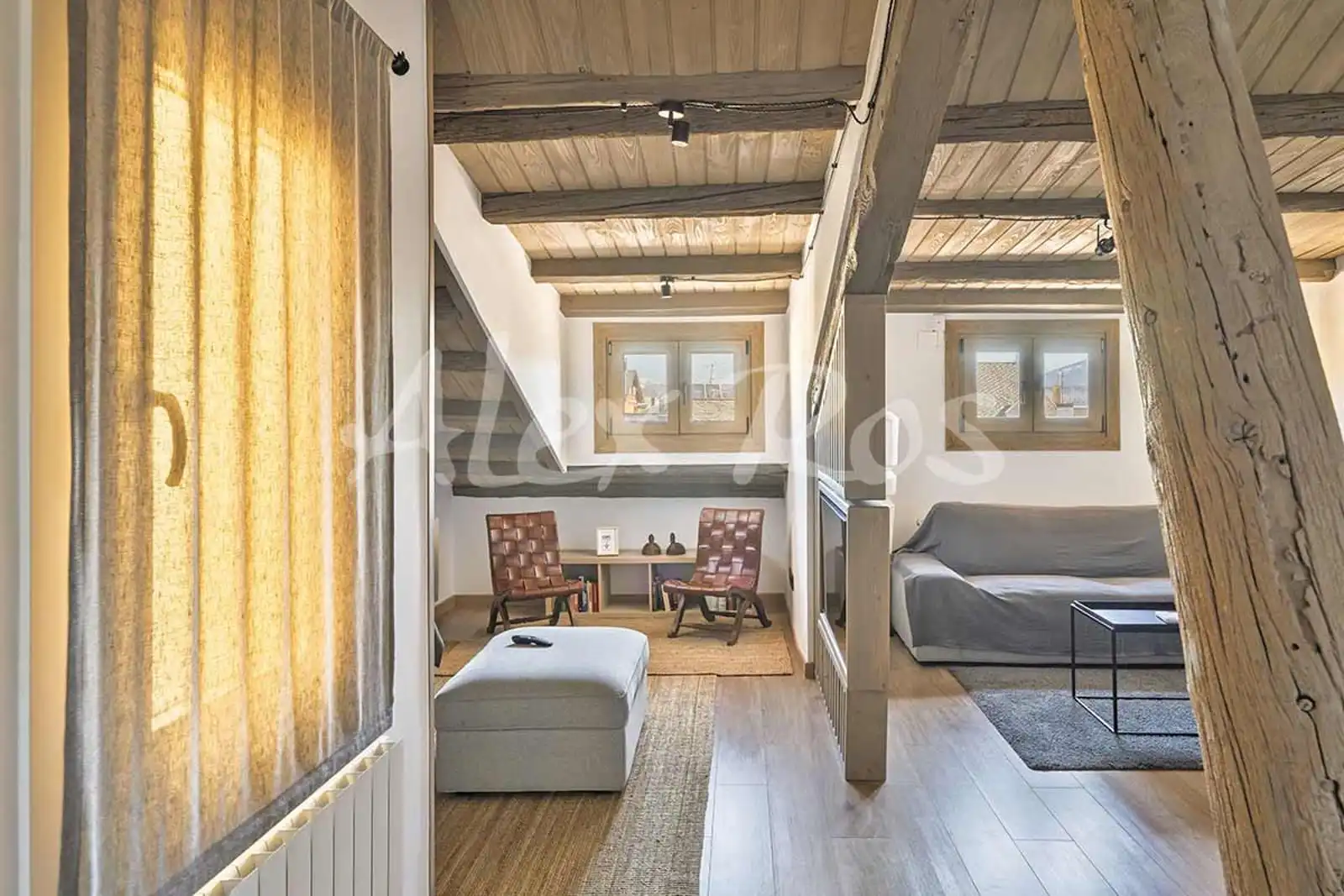 Sala de estar de Ático en venta en Puigcerdà con Aire acondicionado y Calefacción