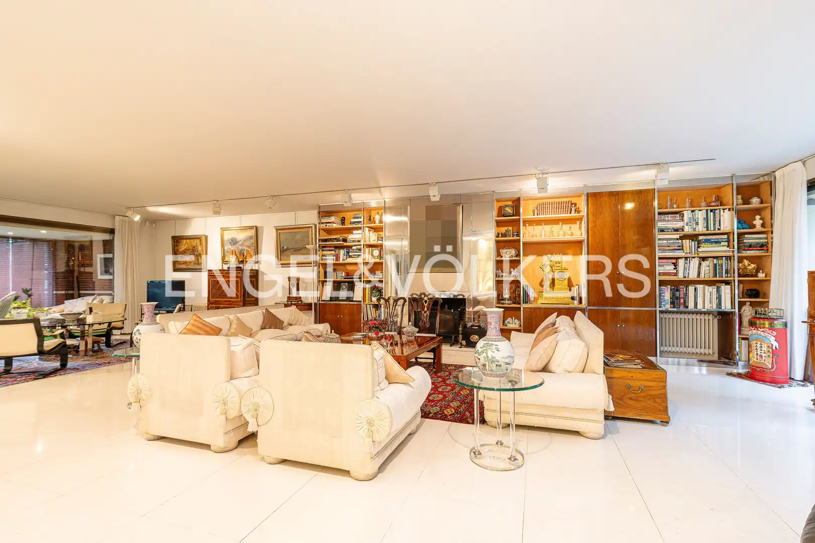 Sala de estar de Casa o chalet en venta en Madrid con Aire acondicionado, Calefacción y Jardín privado