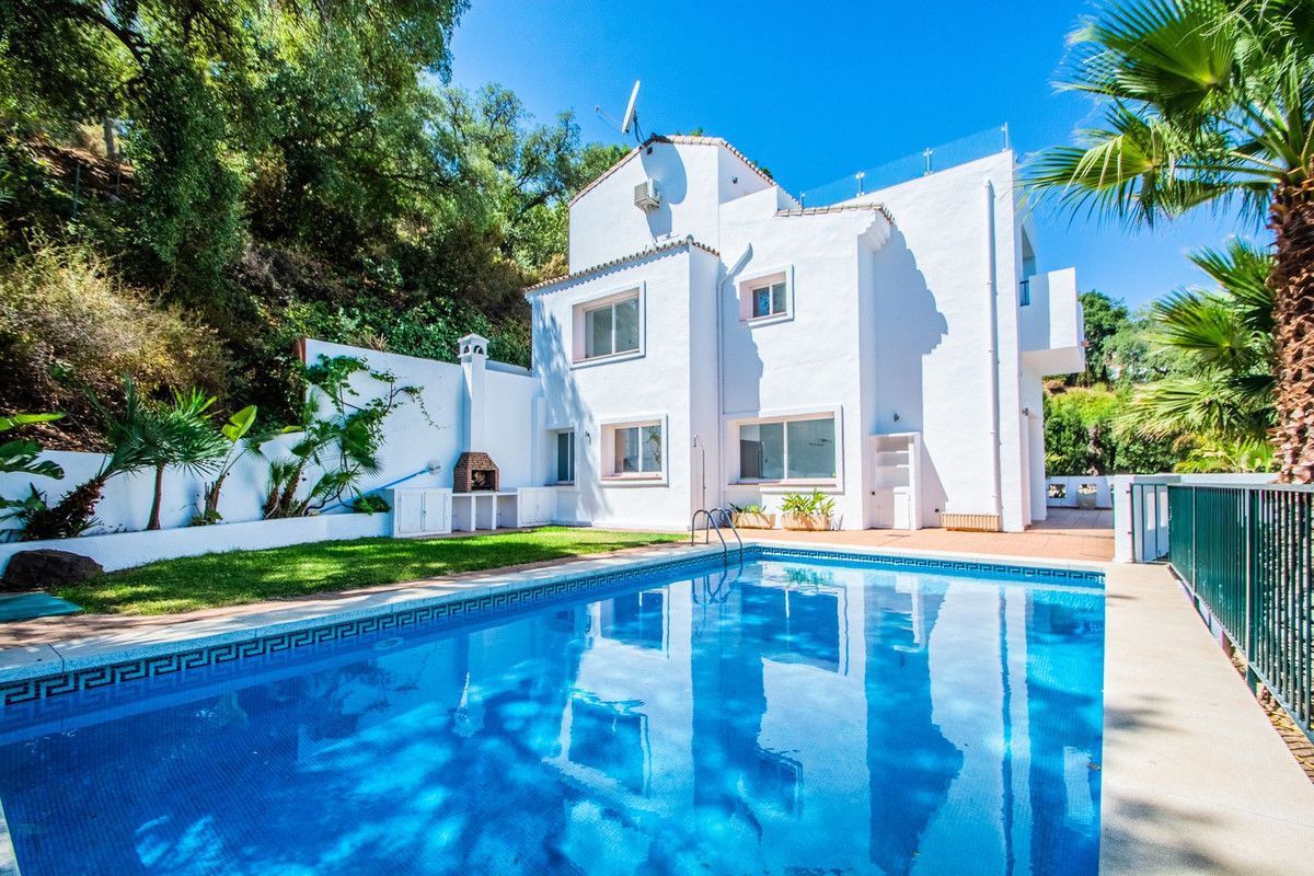 Exterior view of House or chalet to rent in Ojén  with Air Conditioner, Terrace and Swimming Pool