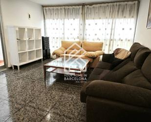 Living room of Attic for sale in Santa Coloma de Gramenet  with Heating, Terrace and Furnished