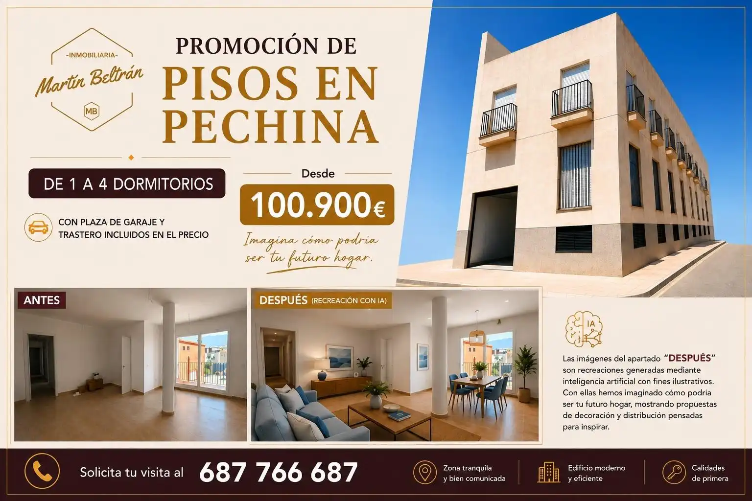Piso en venta en Pechina con Trastero y Balcón