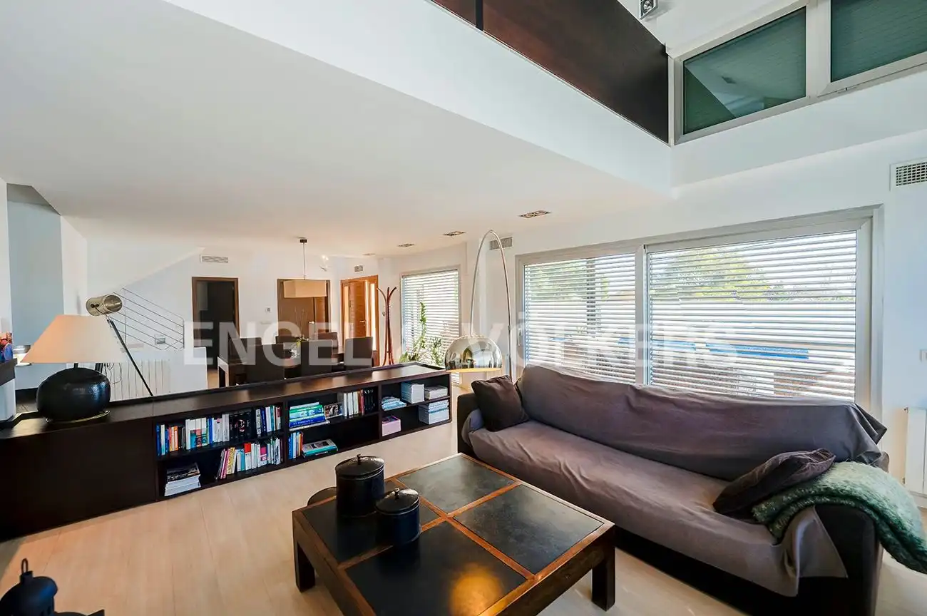 Living room of Houses for sale in Sant Joan d'Alacant  with Air Conditioner, Private garden and Terrace