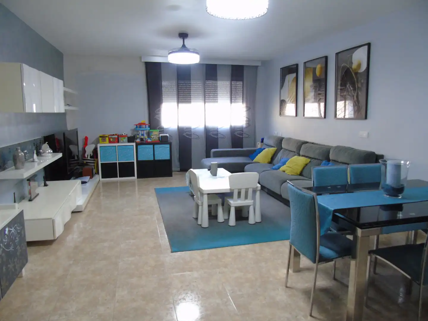 Living room of Flat for sale in Ceutí  with Air Conditioner, Heating and Storage room