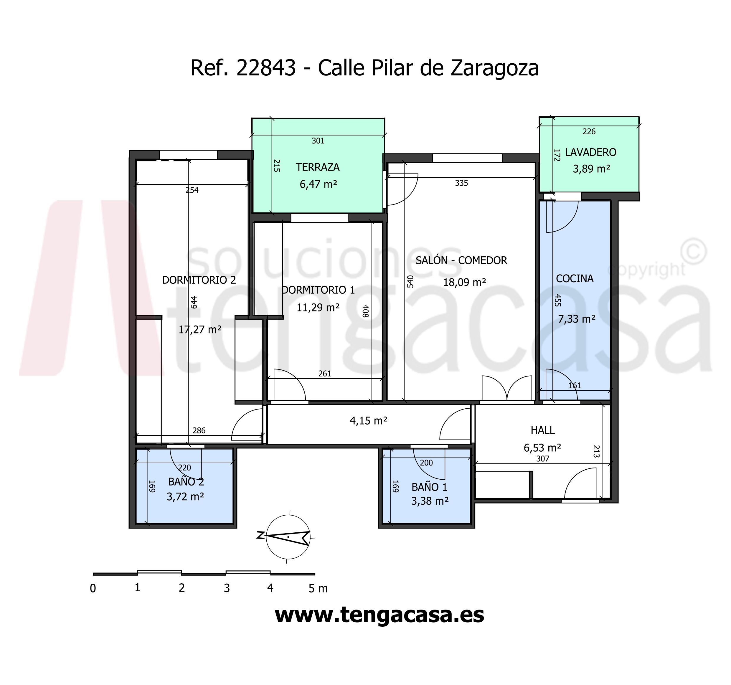 Flat to rent in Calle del Pilar de Zaragoza, Guindalera