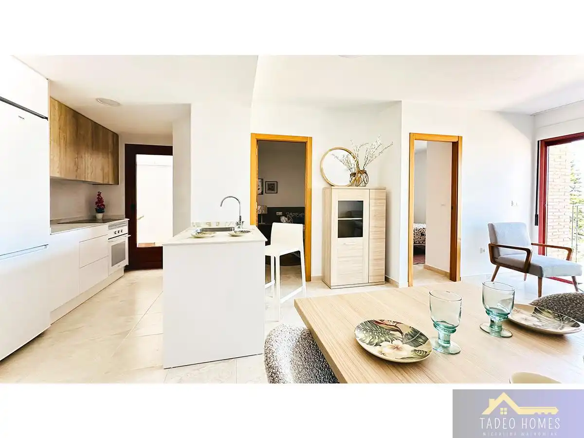Cuina de Apartament en venda en Murcia amb Aire condicionat, Calefacció i Terrassa