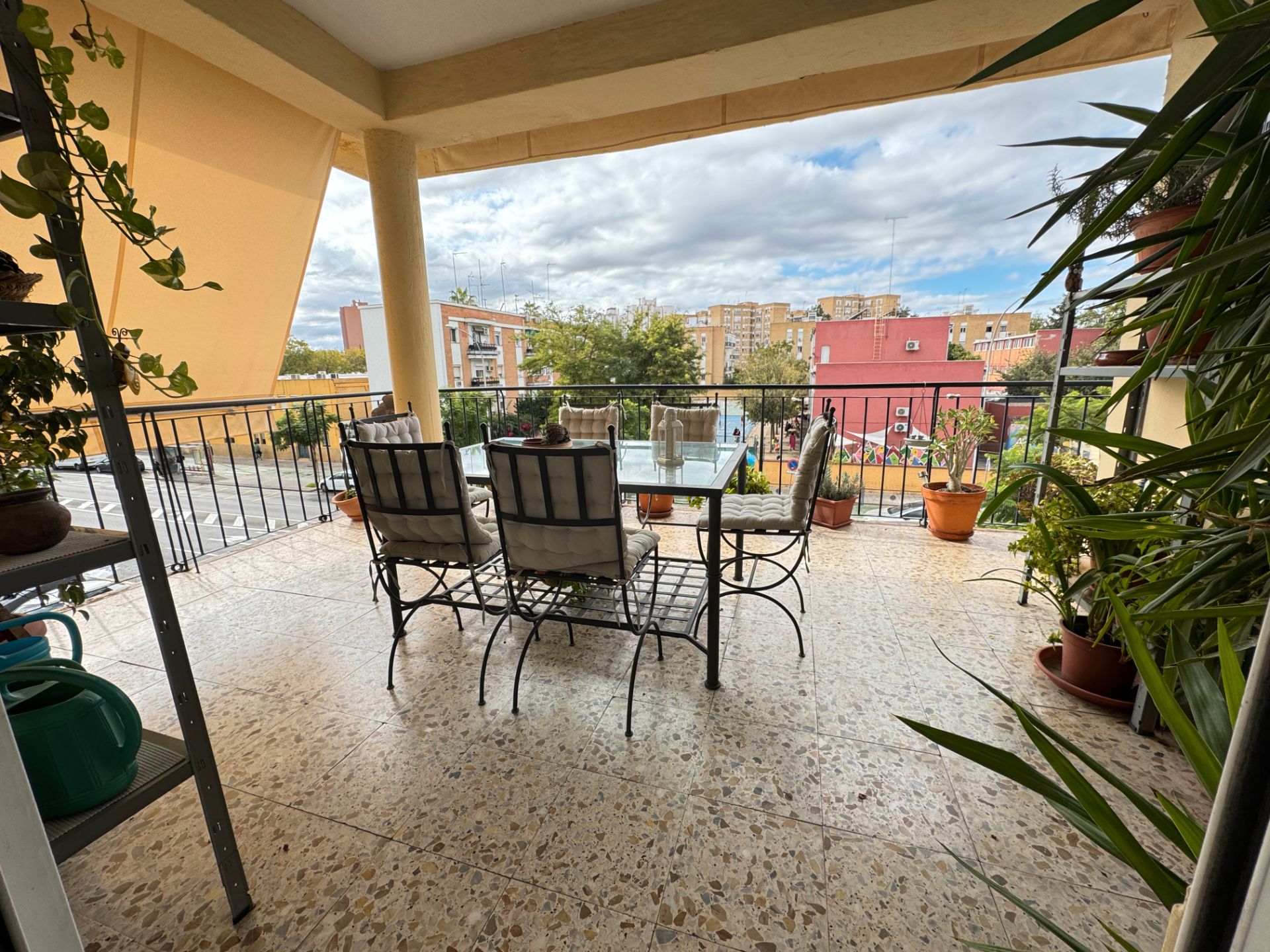 Terrace of Flat for sale in  Sevilla Capital  with Air Conditioner, Heating and Terrace