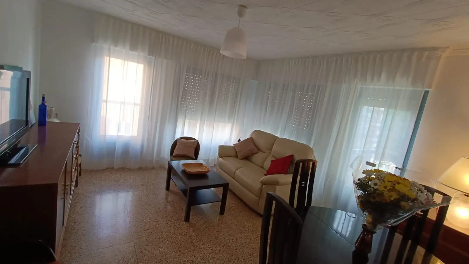Sala d'estar de Pis en venda en Alicante / Alacant amb Moblat