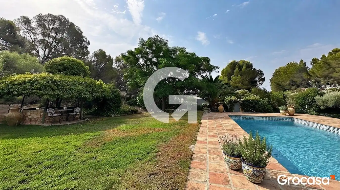 Jardí de Finca rústica en venda en L'Ametlla de Mar  amb Calefacció, Jardí privat i Terrassa
