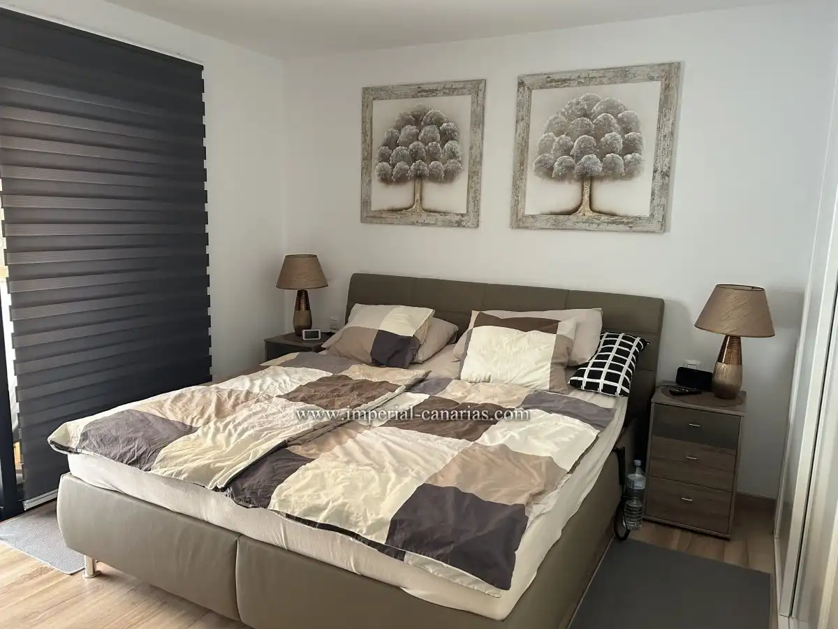 Dormitori de Casa adosada en venda en Puerto de la Cruz amb Aire condicionat, Jardí privat i Terrassa