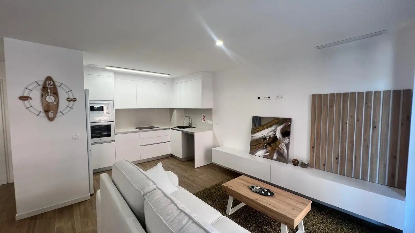 Sala de estar de Piso en venta en Castellón de la Plana / Castelló de la Plana con Aire acondicionado, Terraza y Trastero