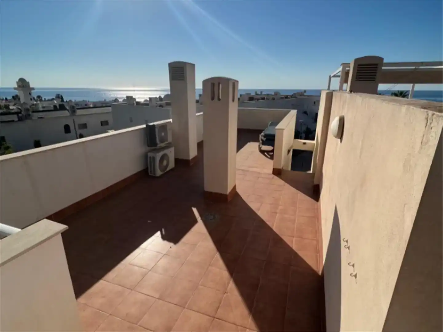 Terraza de Dúplex en venta en Mojácar con Aire acondicionado, Jardín privado y Parquet