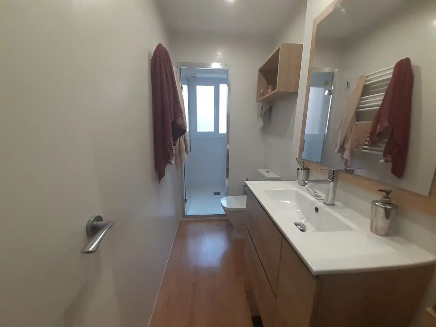 Bany de Dúplex en venda en Barcelona amb Calefacció, Parquet i Terrassa