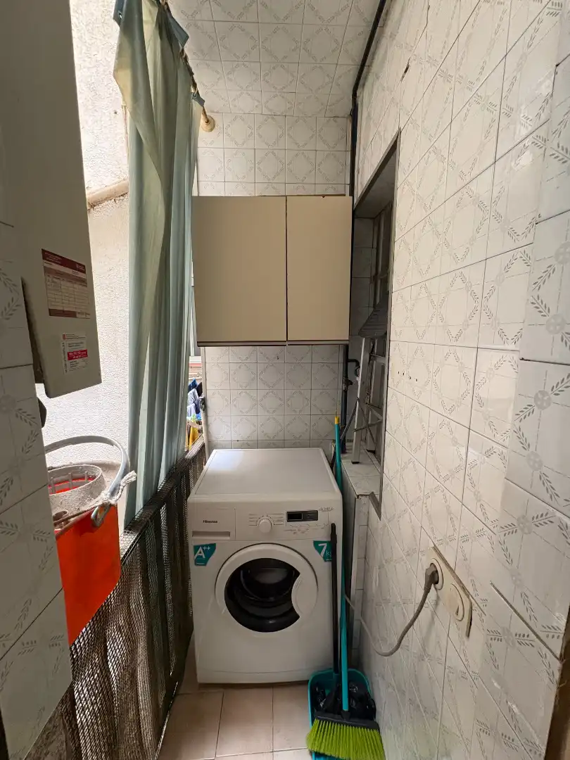Küche von Wohnung zum Verkauf in Badalona mit Balkon
