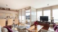 Living room of Flat for sale in  Barcelona Capital  with Air Conditioner, Terrace and Balcony