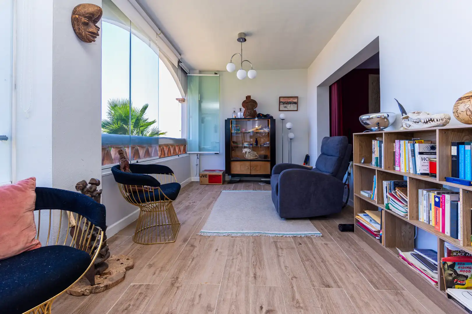 Sala de estar de Apartamento en venta en Mijas con Aire acondicionado, Terraza y Piscina