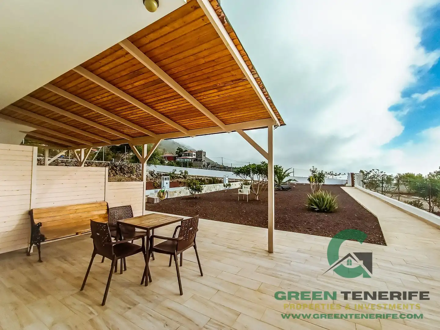 Terrace of Flat for rent in Guía de Isora  with Terrace and Furnished