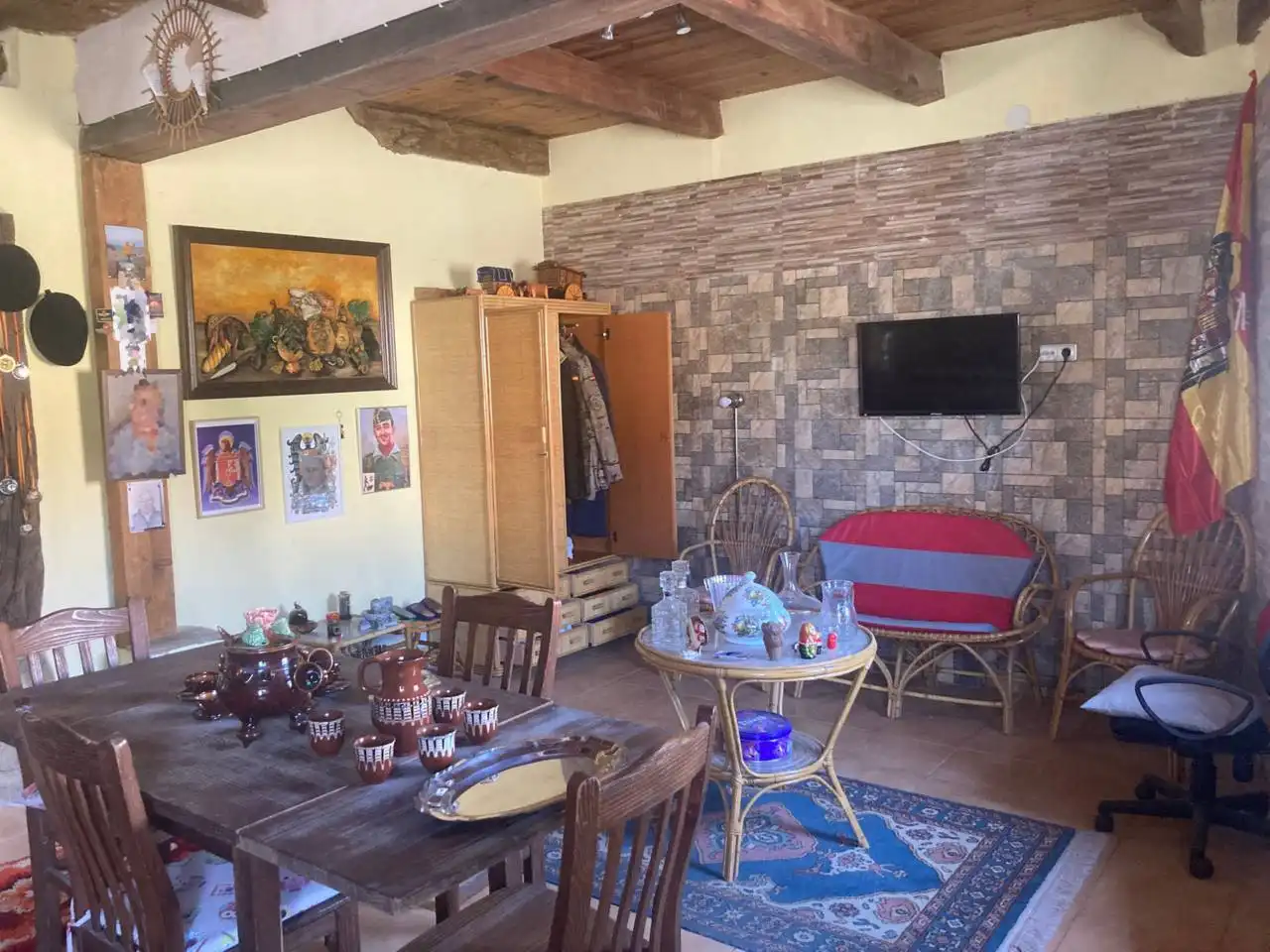 Casa rústica amb jardí en venda a Riego de la Vega, imagen 19