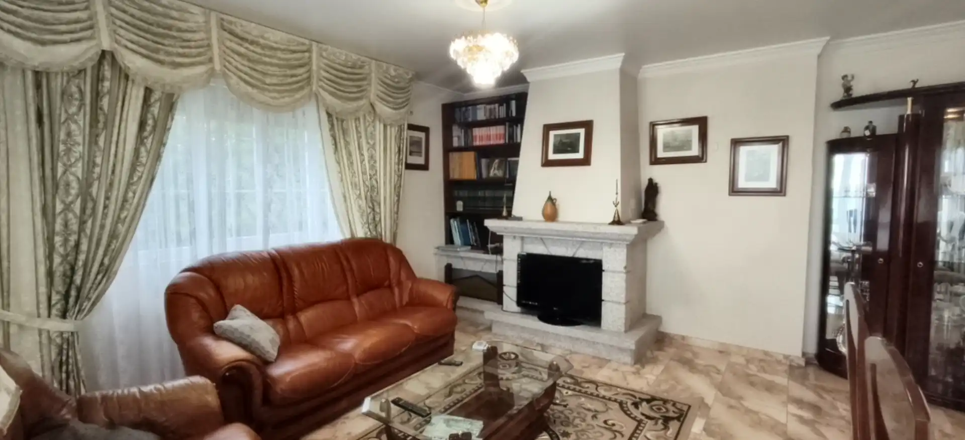 Living room of Houses for sale in Cedeira  with Heating, Private garden and Parquet flooring