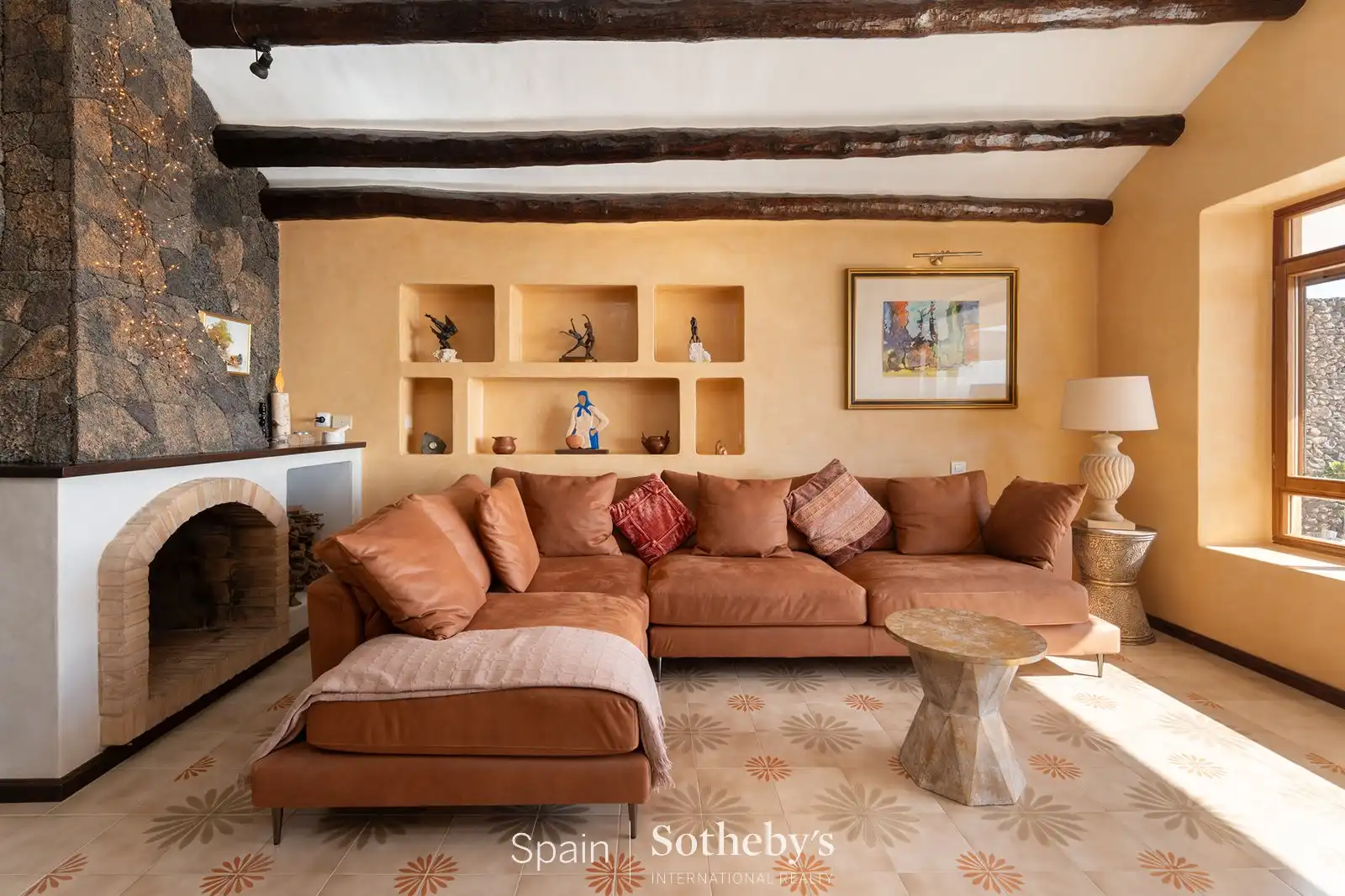 Sala de estar de Casa o chalet en venta en Yaiza con Jardín privado, Terraza y Trastero