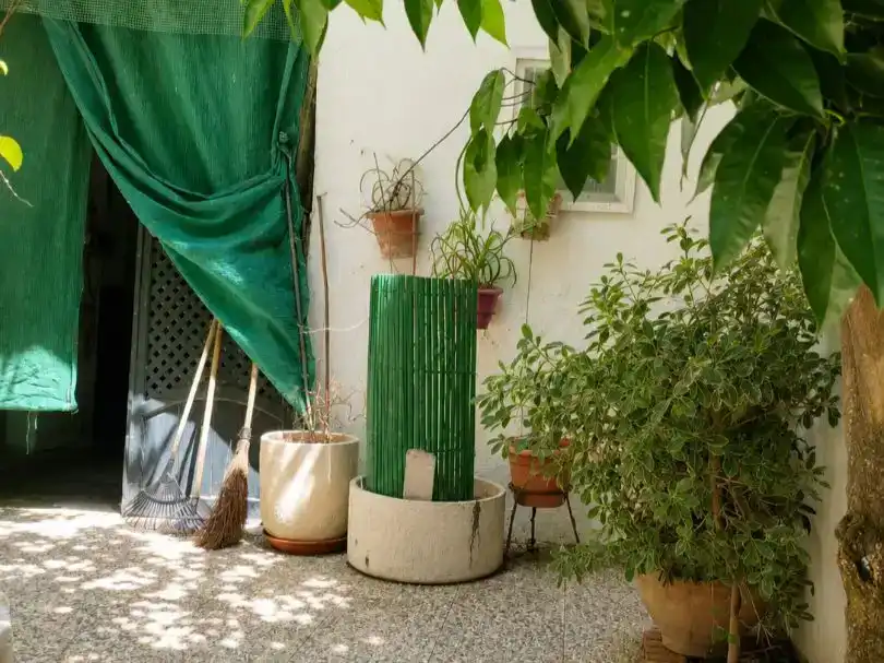 Jardí de Casa adosada en venda en Pinos Puente amb Balcó