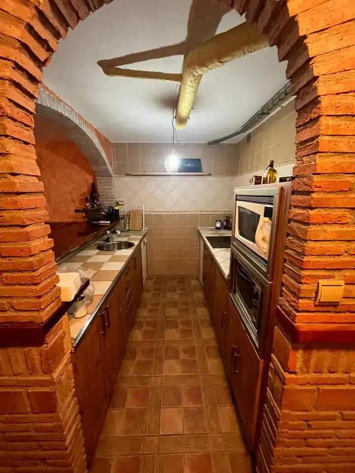 Cocina de Casa o chalet en venta en Cardeñajimeno con Calefacción, Jardín privado y Terraza